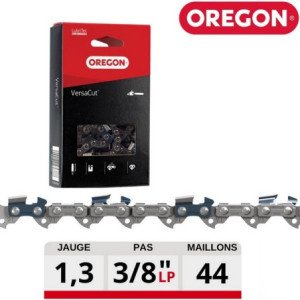 91VXL044E Chaîne de tronçonneuse 3/8" 1,3mm 44 DL demi-ciseau Versacut Boite Oregon