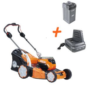 Tondeuse KIT Gi 548 P + 1 BATTERIE 8 AH + 1 CHARGEUR