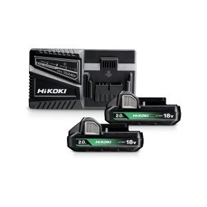Pack 2 batteries 18V BSL1820M 2,0Ah + chargeur 18V UC18YFSL