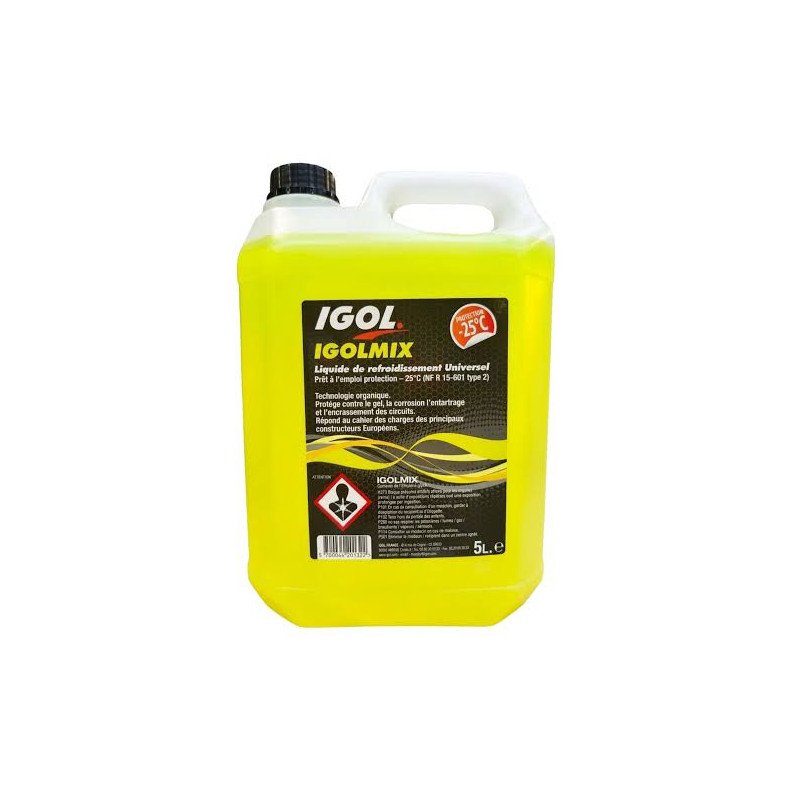 Liquide de refroidissement IGOLMIX -25 5 litres